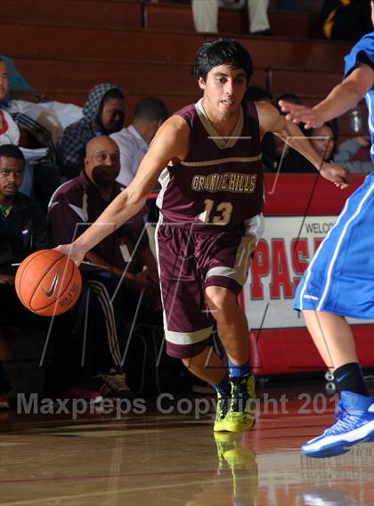 Thumbnail 3 in El Camino Real vs. Granite Hills (Rose City Roundball Classic) photogallery.