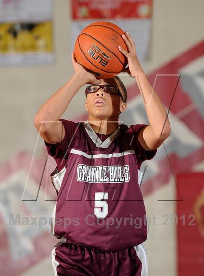 Thumbnail 3 in El Camino Real vs. Granite Hills (Rose City Roundball Classic) photogallery.