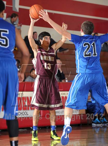 Thumbnail 2 in El Camino Real vs. Granite Hills (Rose City Roundball Classic) photogallery.