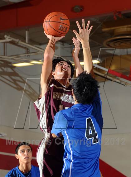 Thumbnail 3 in El Camino Real vs. Granite Hills (Rose City Roundball Classic) photogallery.