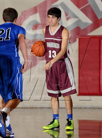 Thumbnail 1 in El Camino Real vs. Granite Hills (Rose City Roundball Classic) photogallery.