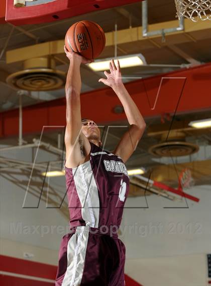 Thumbnail 1 in El Camino Real vs. Granite Hills (Rose City Roundball Classic) photogallery.