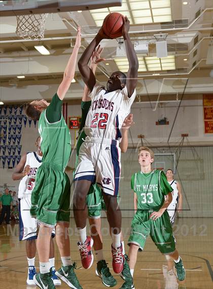 Thumbnail 1 in St. Mary's @ Modesto Christian (Father Barry Christmas Classic) photogallery.