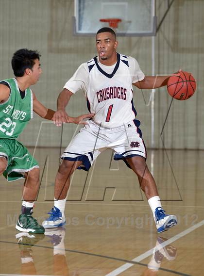 Thumbnail 1 in St. Mary's @ Modesto Christian (Father Barry Christmas Classic) photogallery.