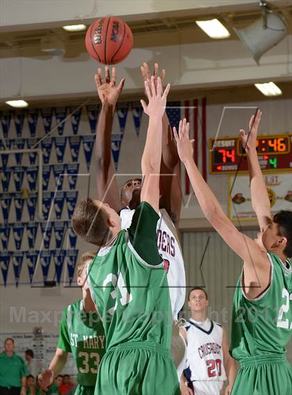 Thumbnail 1 in St. Mary's @ Modesto Christian (Father Barry Christmas Classic) photogallery.