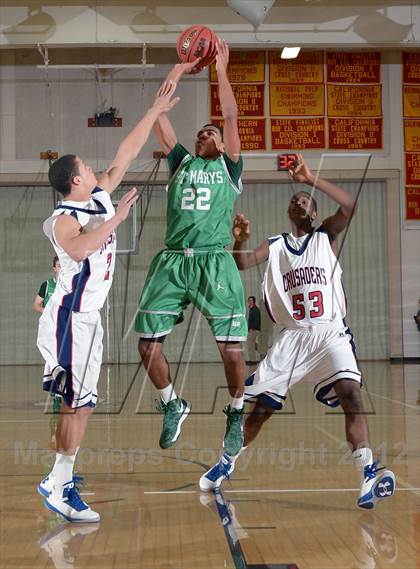 Thumbnail 2 in St. Mary's @ Modesto Christian (Father Barry Christmas Classic) photogallery.
