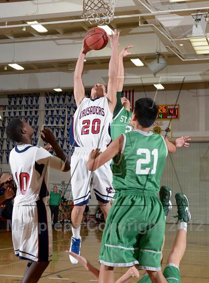 Thumbnail 2 in St. Mary's @ Modesto Christian (Father Barry Christmas Classic) photogallery.