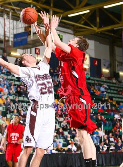 Thumbnail 3 in Aquinas vs. Jamesville-DeWitt (NYSPHSAA Class A Semifinal) photogallery.