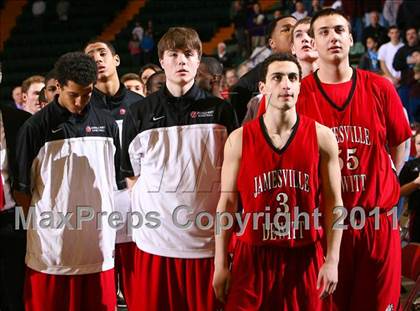 Thumbnail 2 in Aquinas vs. Jamesville-DeWitt (NYSPHSAA Class A Semifinal) photogallery.