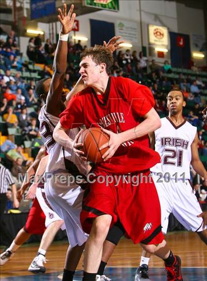 Thumbnail 2 in Aquinas vs. Jamesville-DeWitt (NYSPHSAA Class A Semifinal) photogallery.