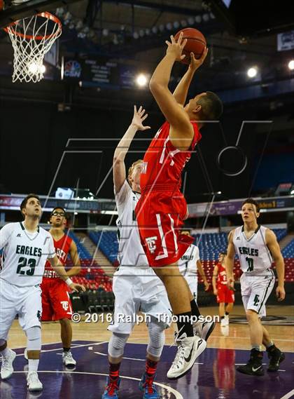 Thumbnail 1 in Turlock Christian @ Elliot Christian (At Sleep Train Arena) photogallery.