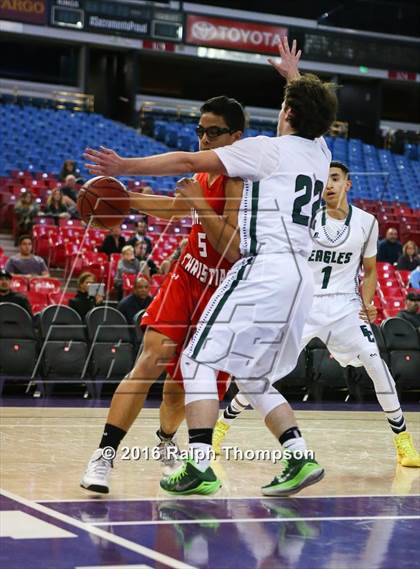 Thumbnail 3 in Turlock Christian @ Elliot Christian (At Sleep Train Arena) photogallery.