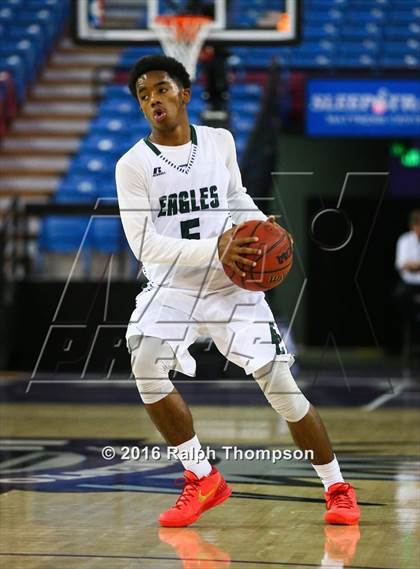 Thumbnail 3 in Turlock Christian @ Elliot Christian (At Sleep Train Arena) photogallery.