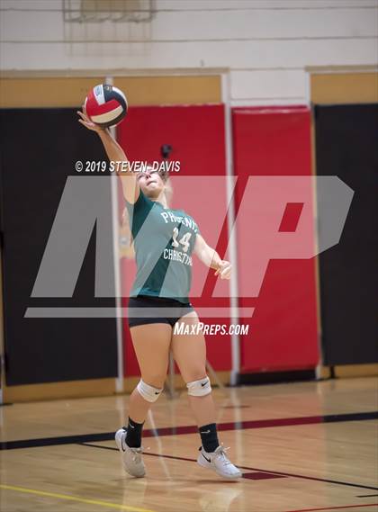 Thumbnail 2 in Chandler Prep vs Phoenix Christian photogallery.