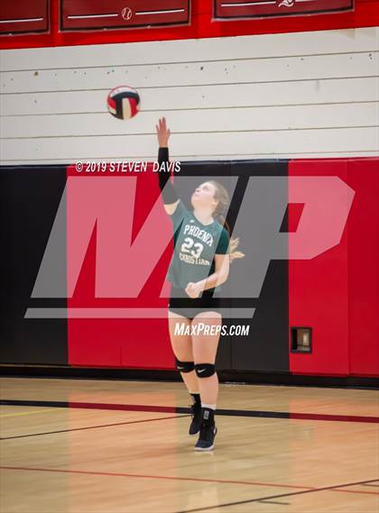 Thumbnail 2 in Chandler Prep vs Phoenix Christian photogallery.