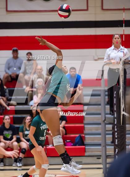 Thumbnail 2 in Chandler Prep vs Phoenix Christian photogallery.