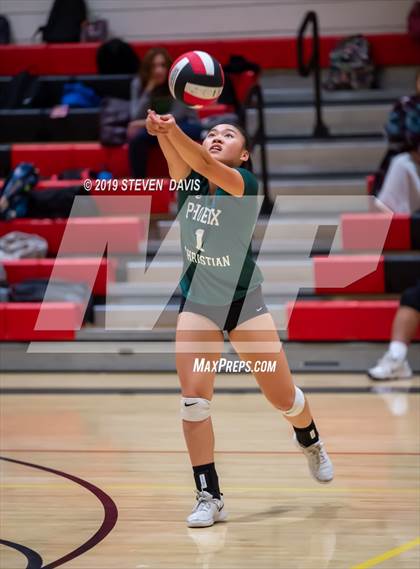 Thumbnail 2 in Chandler Prep vs Phoenix Christian photogallery.