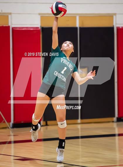 Thumbnail 1 in Chandler Prep vs Phoenix Christian photogallery.