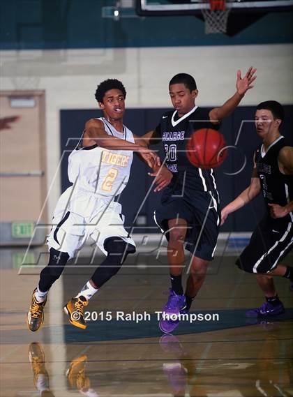 Thumbnail 1 in College Park vs. Edison (Adidas Challenge) photogallery.