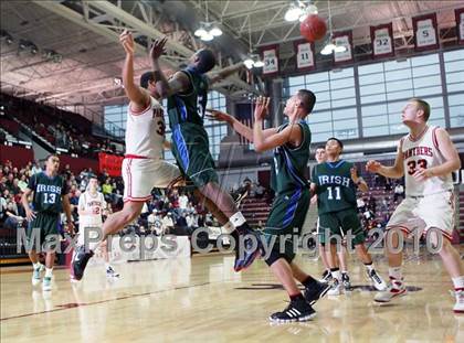Thumbnail 2 in Burlingame vs. Sacred Heart Cathedral (CIF CCS D3 Final) photogallery.