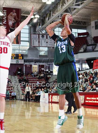 Thumbnail 2 in Burlingame vs. Sacred Heart Cathedral (CIF CCS D3 Final) photogallery.