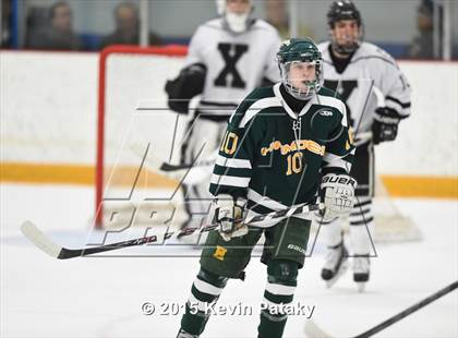 Thumbnail 3 in Hamden vs. Xavier (CIAC D1 Quarterfinal) photogallery.