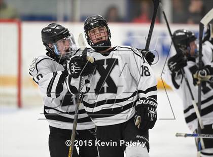 Thumbnail 3 in Hamden vs. Xavier (CIAC D1 Quarterfinal) photogallery.