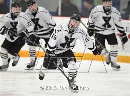 Thumbnail 3 in Hamden vs. Xavier (CIAC D1 Quarterfinal) photogallery.