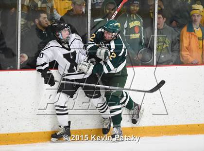 Thumbnail 3 in Hamden vs. Xavier (CIAC D1 Quarterfinal) photogallery.