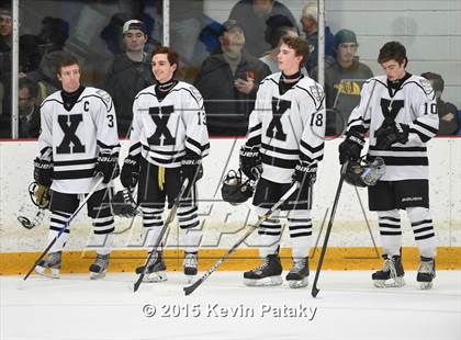 Thumbnail 3 in Hamden vs. Xavier (CIAC D1 Quarterfinal) photogallery.