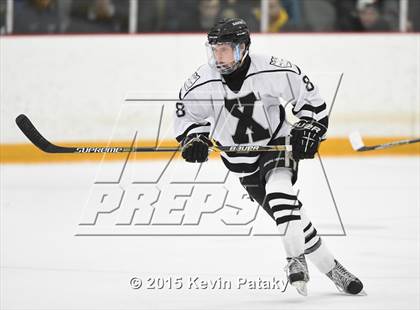 Thumbnail 3 in Hamden vs. Xavier (CIAC D1 Quarterfinal) photogallery.