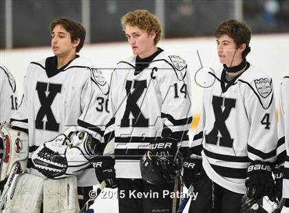 Thumbnail 3 in Hamden vs. Xavier (CIAC D1 Quarterfinal) photogallery.