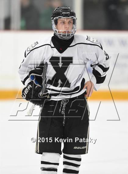 Thumbnail 2 in Hamden vs. Xavier (CIAC D1 Quarterfinal) photogallery.