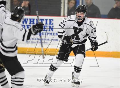 Thumbnail 2 in Hamden vs. Xavier (CIAC D1 Quarterfinal) photogallery.