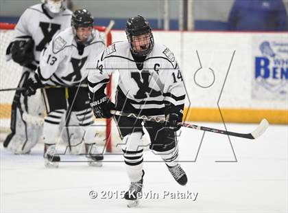Thumbnail 3 in Hamden vs. Xavier (CIAC D1 Quarterfinal) photogallery.
