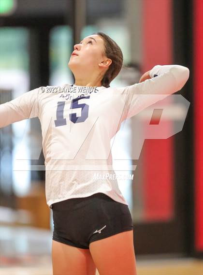 Thumbnail 2 in St. Mary's Academy vs. Kent Denver photogallery.