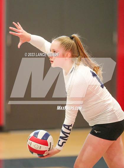 Thumbnail 1 in St. Mary's Academy vs. Kent Denver photogallery.