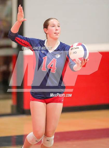 Thumbnail 1 in St. Mary's Academy vs. Kent Denver photogallery.