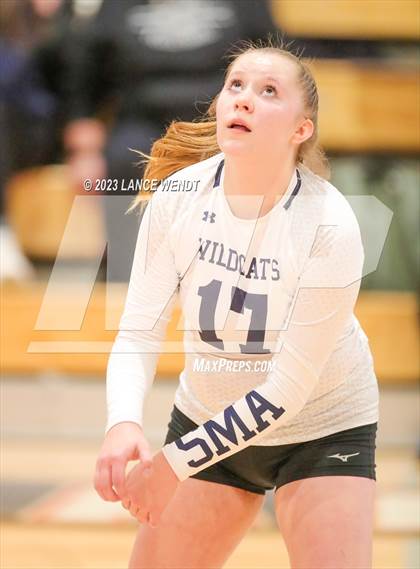 Thumbnail 2 in St. Mary's Academy vs. Kent Denver photogallery.