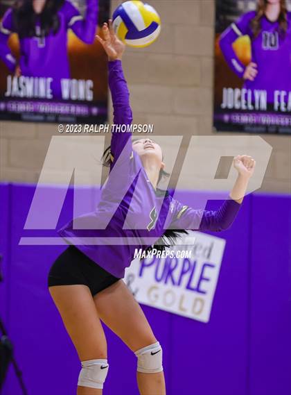Thumbnail 3 in Crystal Springs Uplands @ Bradshaw Christian (CIF Girls D-5 NorCal Regional  Final) photogallery.