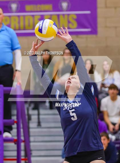 Thumbnail 3 in Crystal Springs Uplands @ Bradshaw Christian (CIF Girls D-5 NorCal Regional  Final) photogallery.