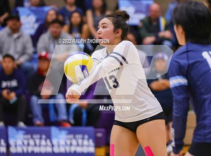 Thumbnail 3 in Crystal Springs Uplands @ Bradshaw Christian (CIF Girls D-5 NorCal Regional  Final) photogallery.