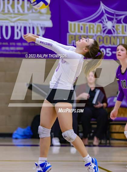 Thumbnail 2 in Crystal Springs Uplands @ Bradshaw Christian (CIF Girls D-5 NorCal Regional  Final) photogallery.