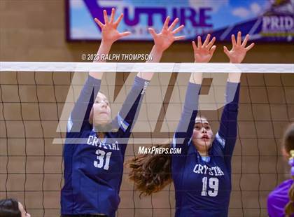 Thumbnail 1 in Crystal Springs Uplands @ Bradshaw Christian (CIF Girls D-5 NorCal Regional  Final) photogallery.