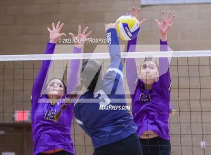 Thumbnail 3 in Crystal Springs Uplands @ Bradshaw Christian (CIF Girls D-5 NorCal Regional  Final) photogallery.