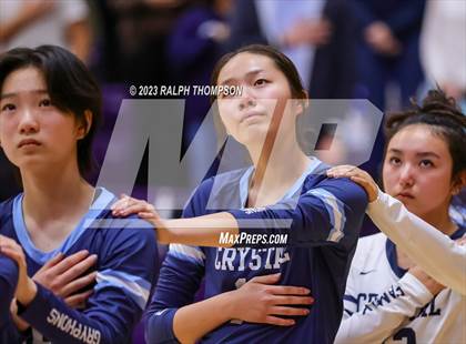 Thumbnail 3 in Crystal Springs Uplands @ Bradshaw Christian (CIF Girls D-5 NorCal Regional  Final) photogallery.