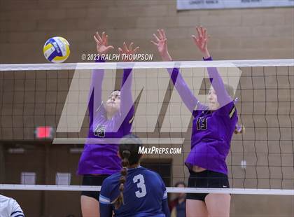 Thumbnail 2 in Crystal Springs Uplands @ Bradshaw Christian (CIF Girls D-5 NorCal Regional  Final) photogallery.