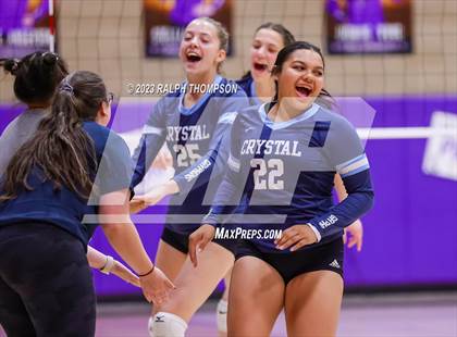 Thumbnail 1 in Crystal Springs Uplands @ Bradshaw Christian (CIF Girls D-5 NorCal Regional  Final) photogallery.