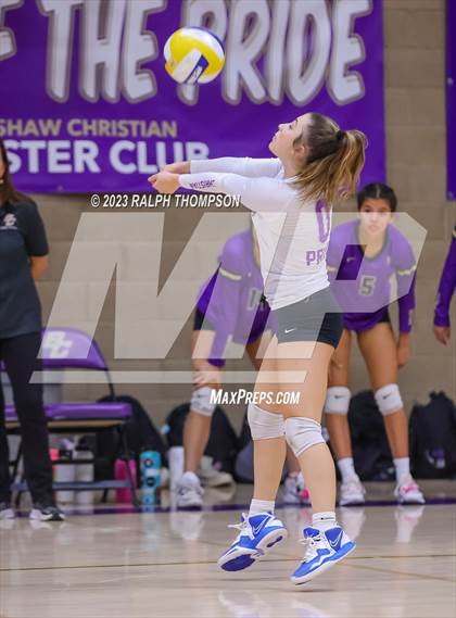Thumbnail 2 in Crystal Springs Uplands @ Bradshaw Christian (CIF Girls D-5 NorCal Regional  Final) photogallery.