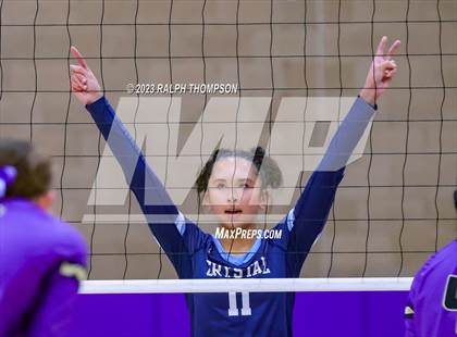 Thumbnail 2 in Crystal Springs Uplands @ Bradshaw Christian (CIF Girls D-5 NorCal Regional  Final) photogallery.